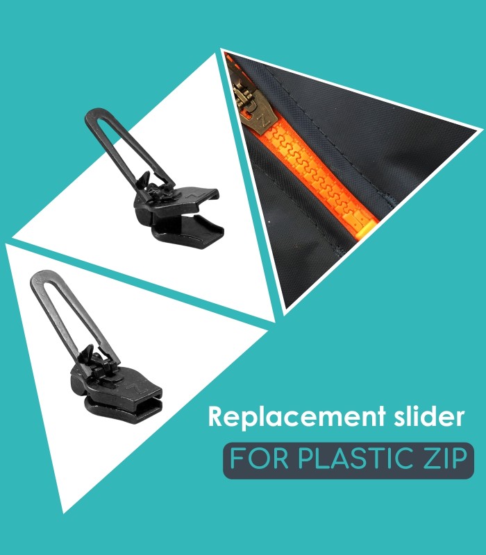 Clip&Zip replacement slider for plastic zip